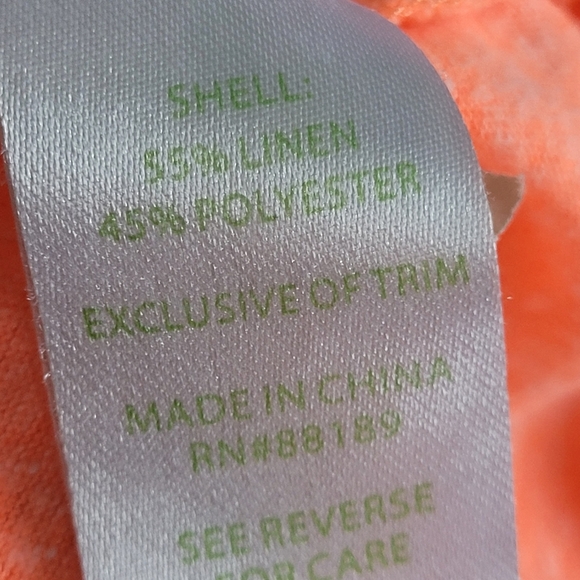 LILLY PULITZER COVERUP Cotton Linen Blend - Picture 5 of 6